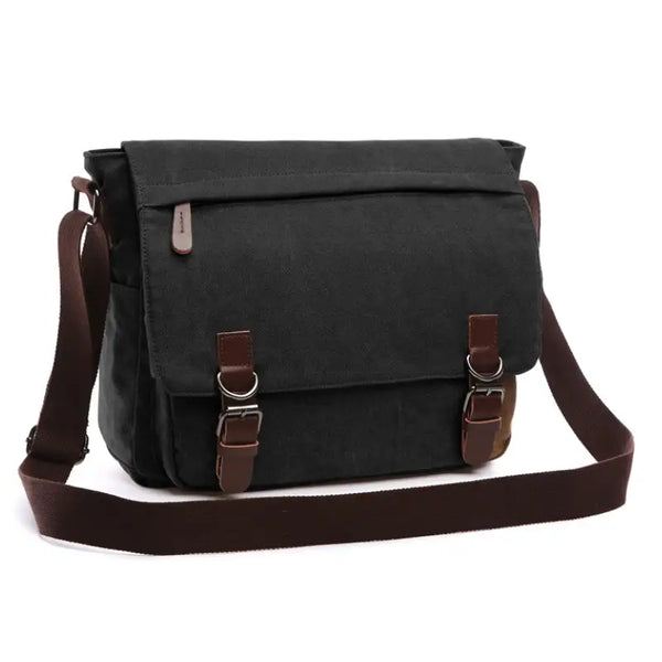 Canvas messenger bag