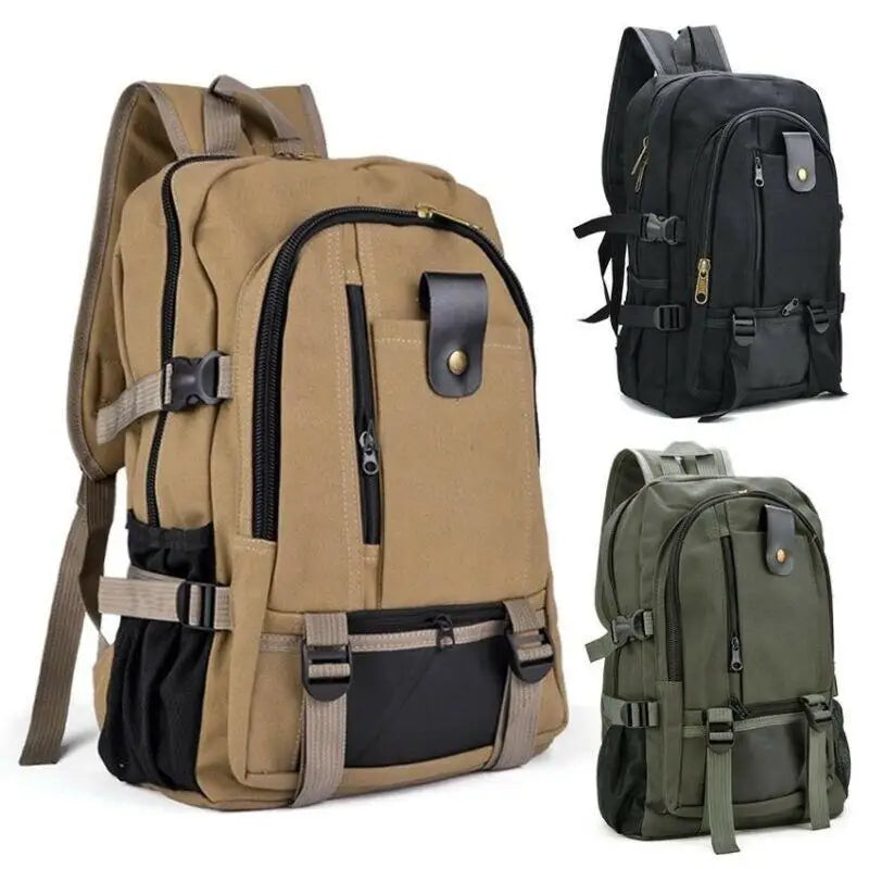 Canvas backpack