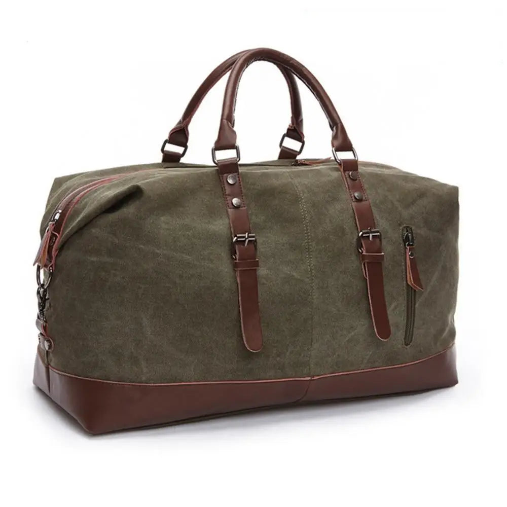 Retro duffle bag