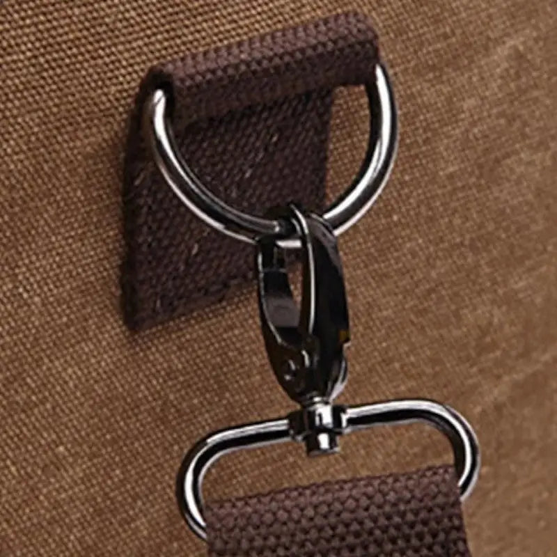Canvas duffel bag