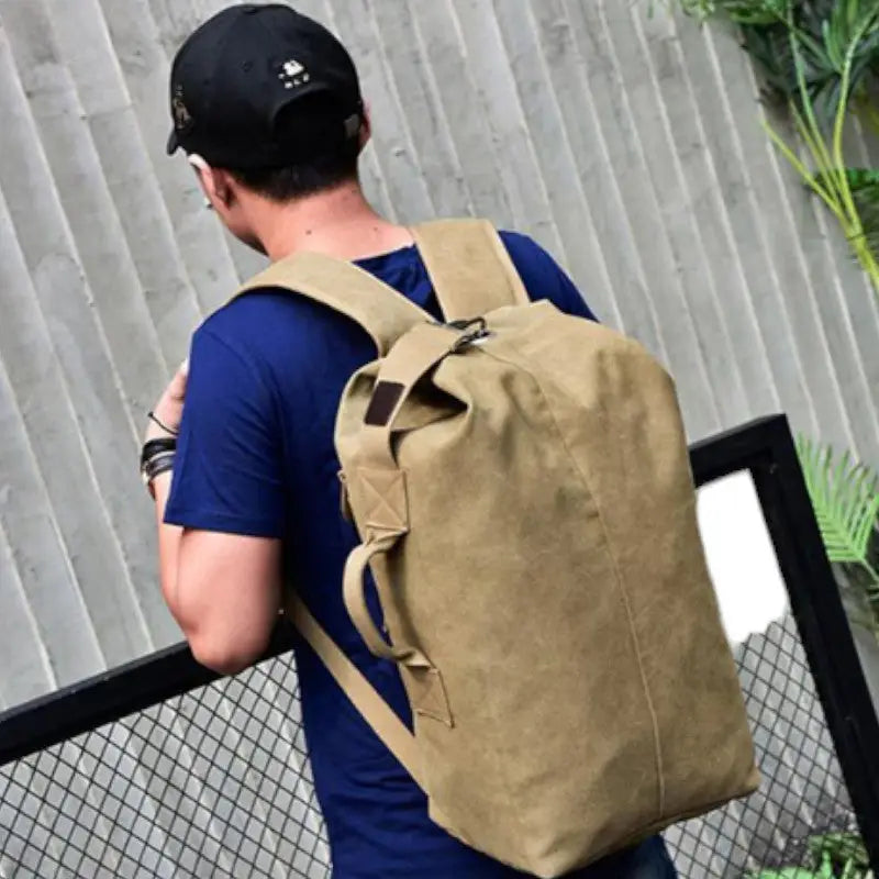 Military duffle backpack
