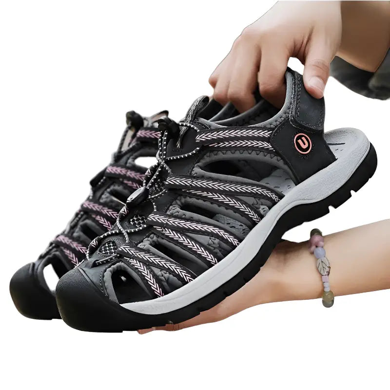 Womens closed toe hiking sandals