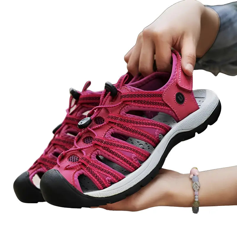 Womens closed toe hiking sandals