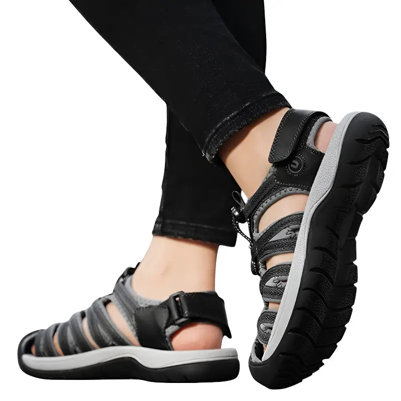 Womens closed toe hiking sandals