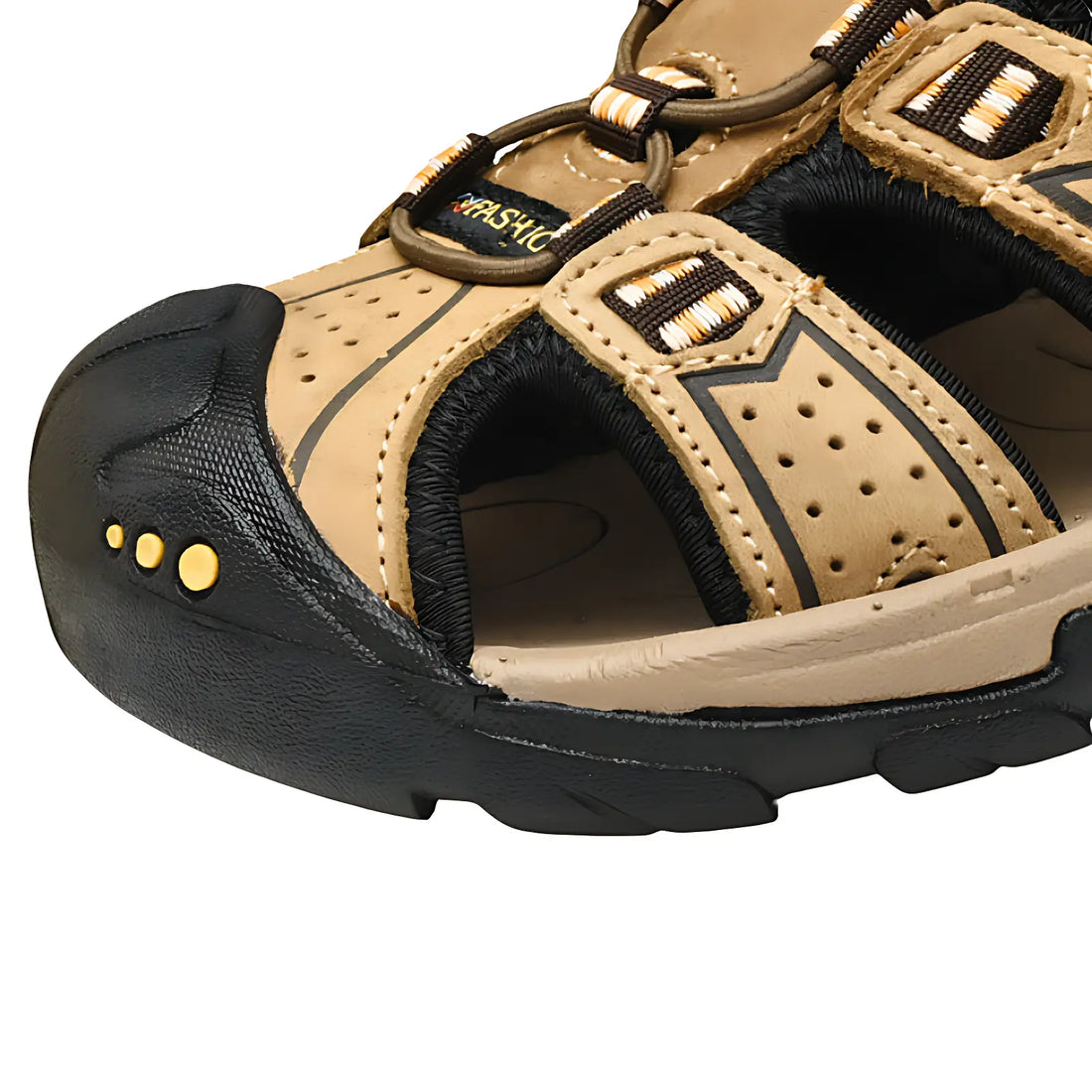 Mens closed toe walking sandals