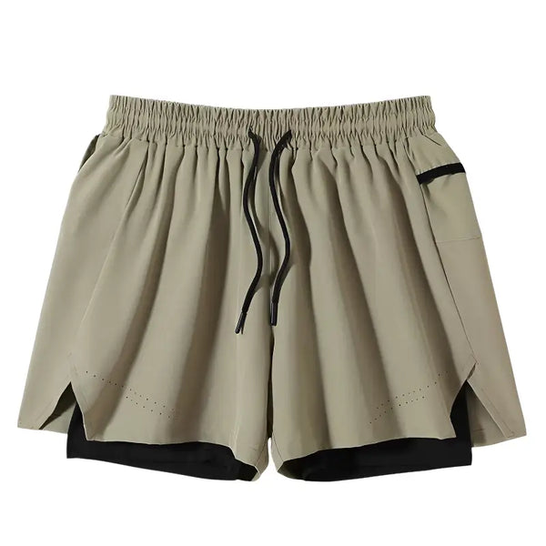 Hiking shorts with liner