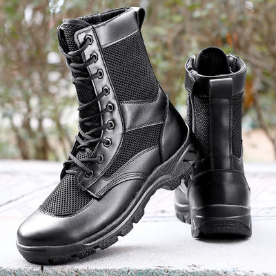 side zip tactical boots