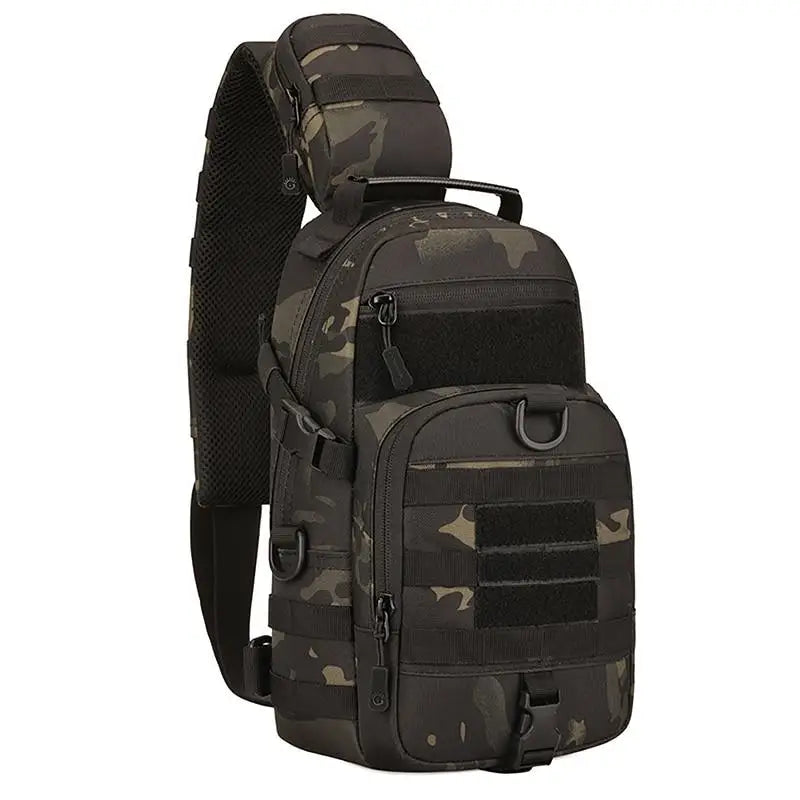 Single strap tactical backpack