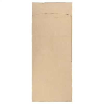 Sleeping bag liner for travel