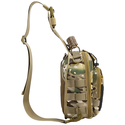 Sling bag with MOLLE system
