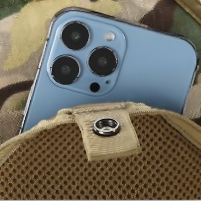 Sling bag with MOLLE system