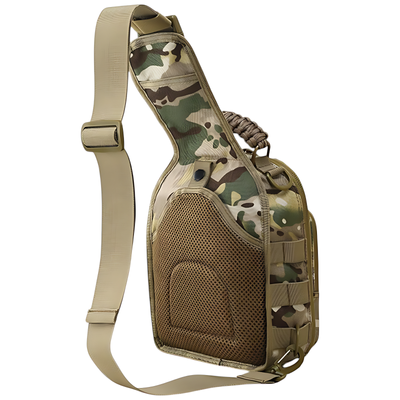 Sling bag with MOLLE system