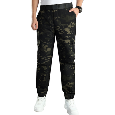 Straight leg army cargo pants