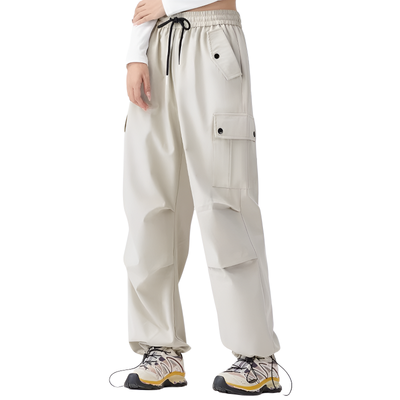 Straight leg cargo trousers womens