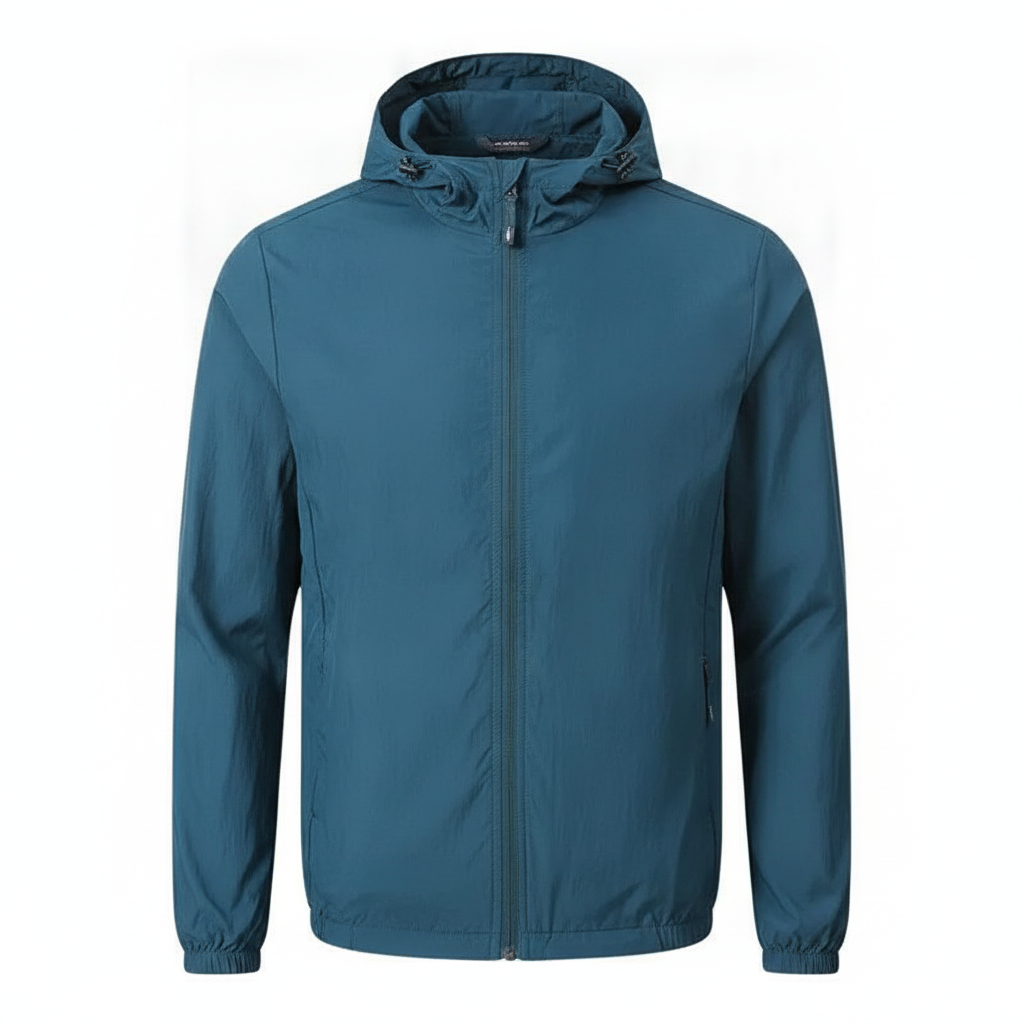 Windbreaker jacket for hiking