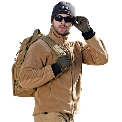 Tactical army fleece jacket