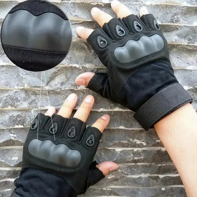 Tactical Fingerless Gloves