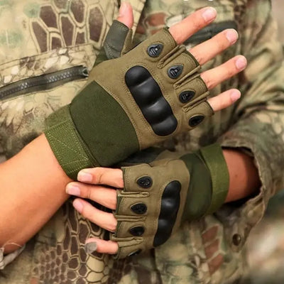 Tactical Fingerless Gloves