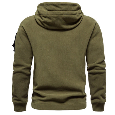 Tactical hoodie with velcro