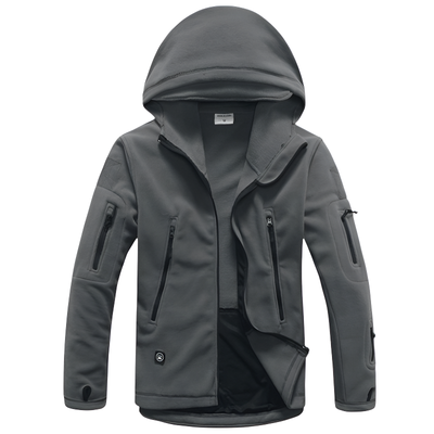 tactical outdoor hoodie zip up