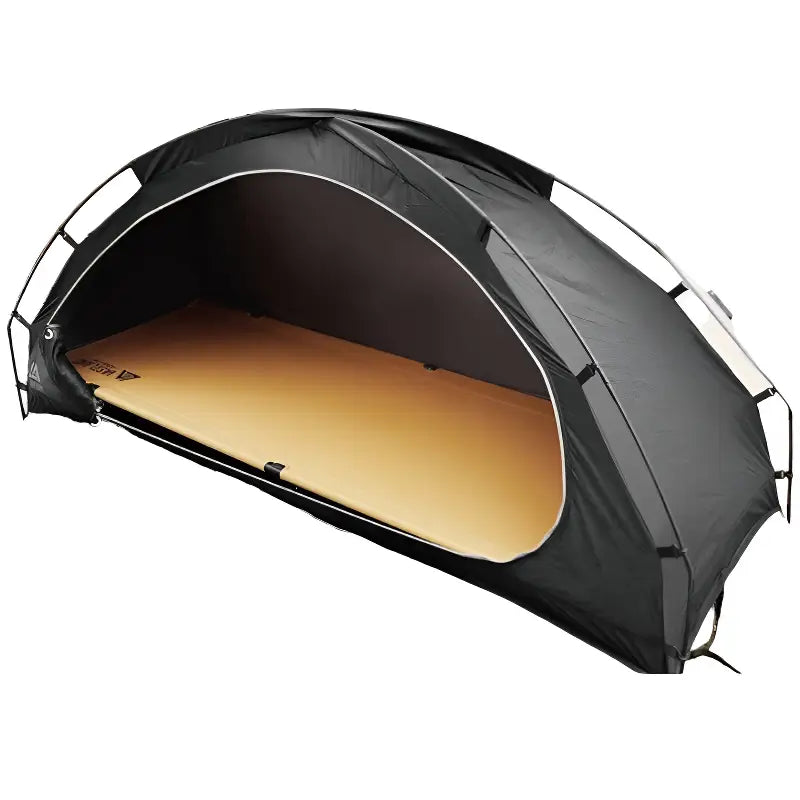 Black inside, except the Net Tent
