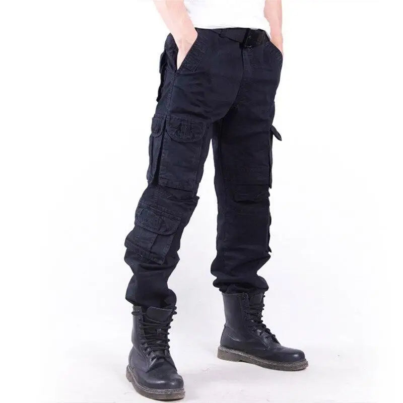 Woodland camo cargo pants