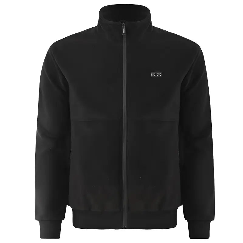 Heated fleece jacket