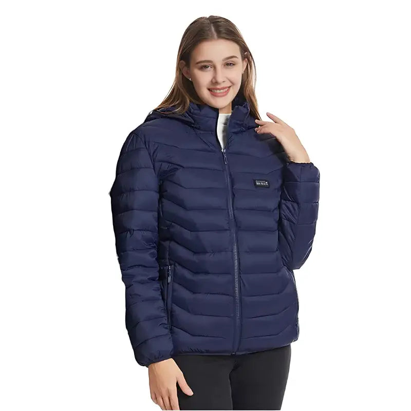 Womens heated puffer jacket