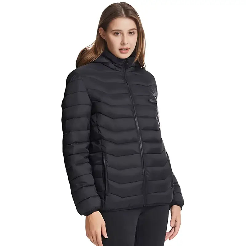 Womens heated puffer jacket