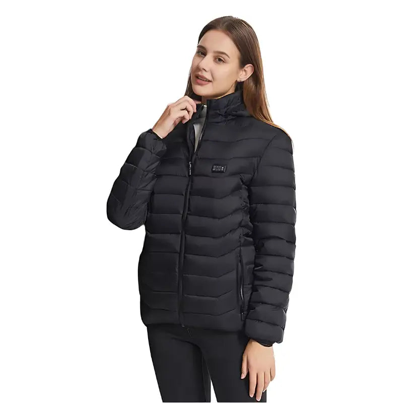 Womens heated puffer jacket