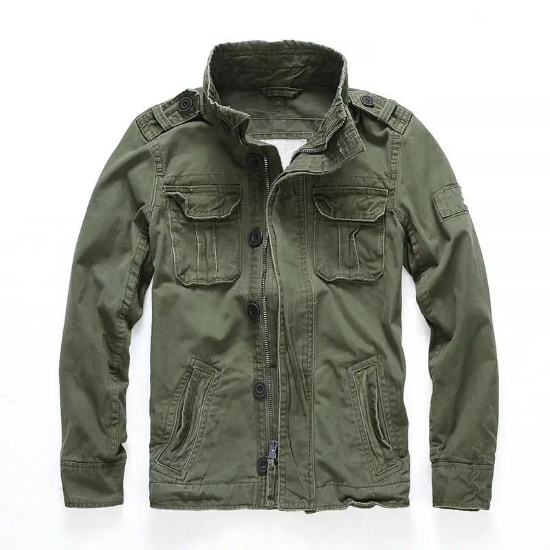 Camo utility jacket