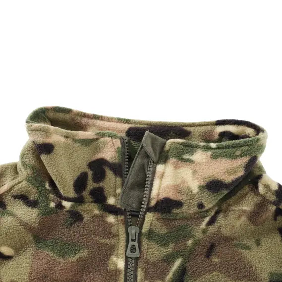 Camo fleece jacket