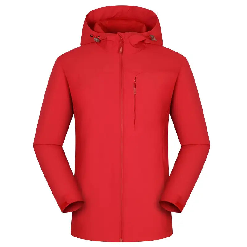 Lightweight waterproof rain jacket