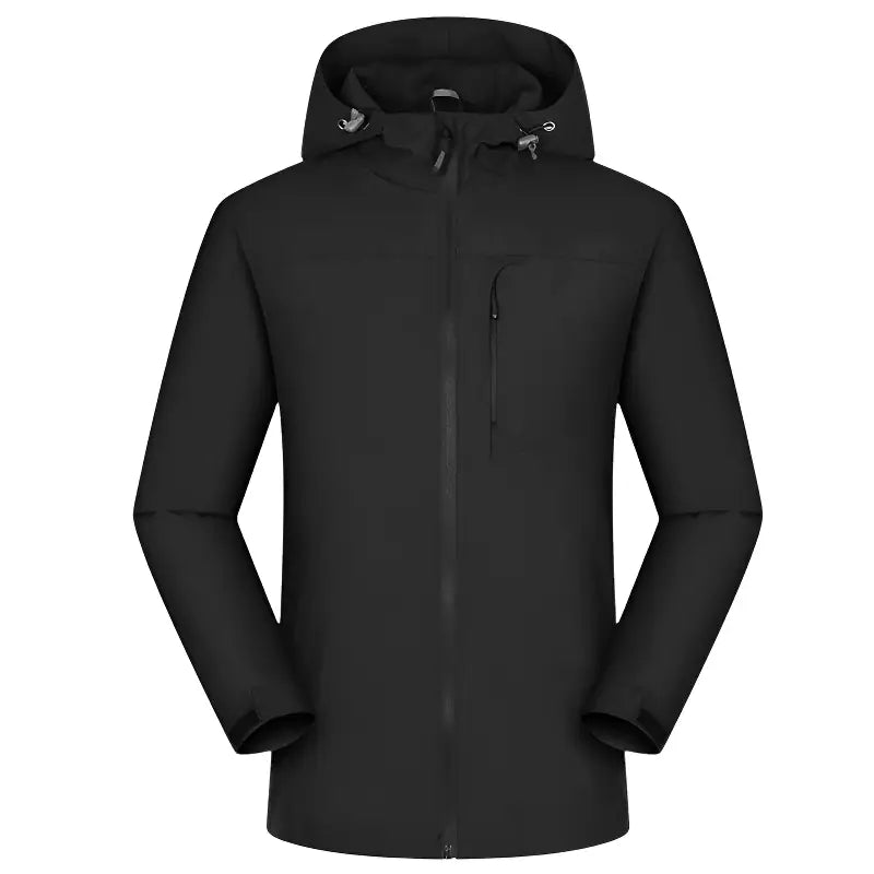 Lightweight waterproof rain jacket