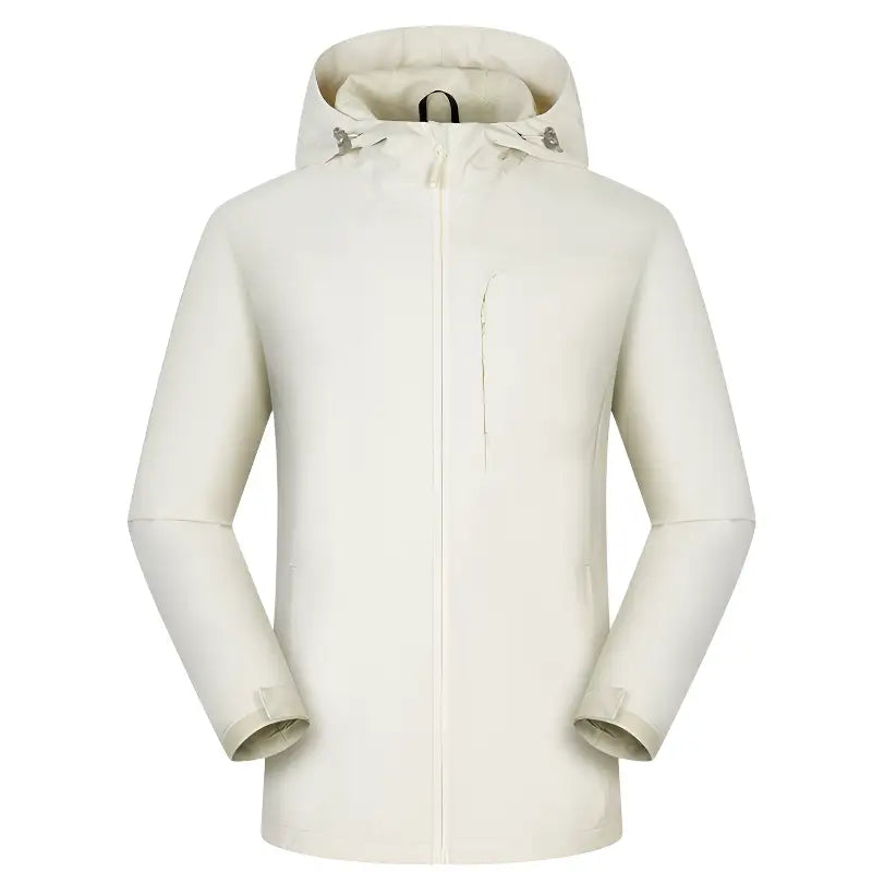Lightweight waterproof rain jacket