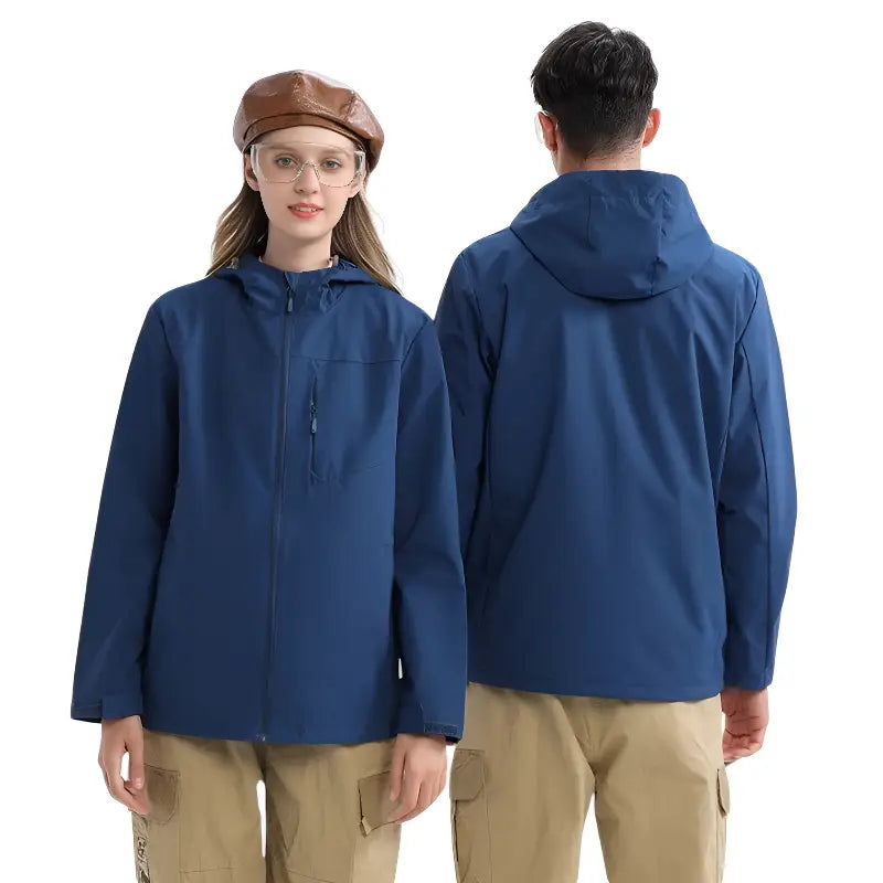 Lightweight waterproof rain jacket