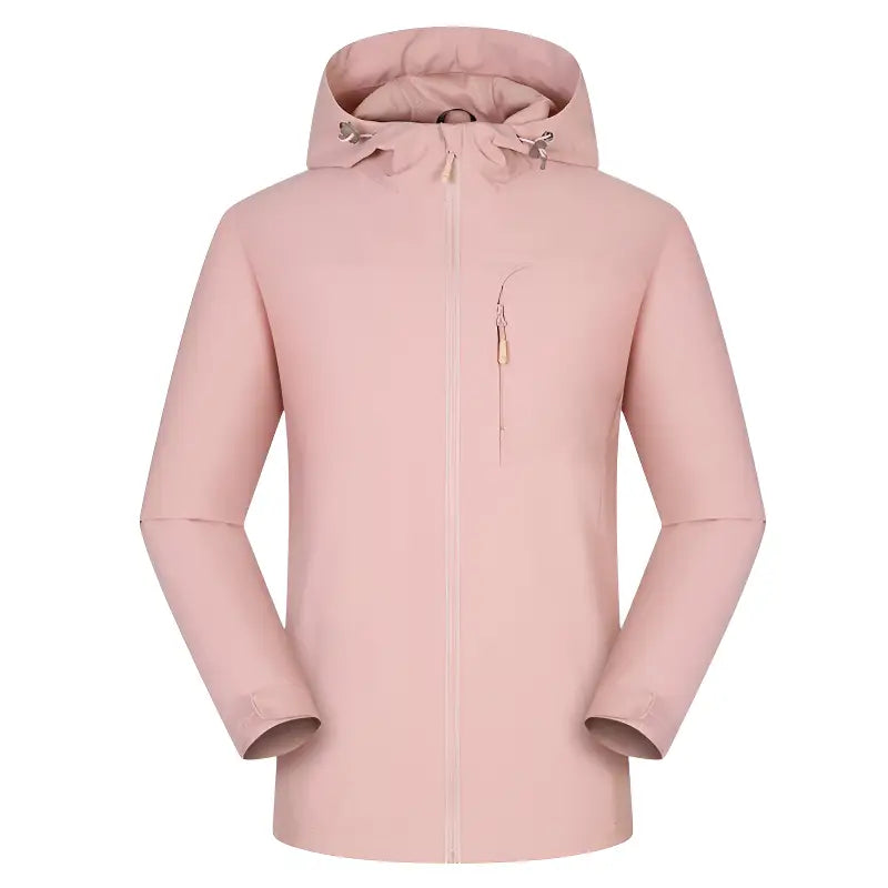 Lightweight waterproof rain jacket