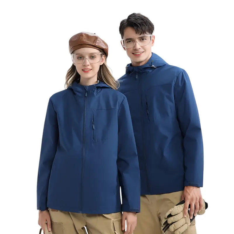 Lightweight waterproof rain jacket
