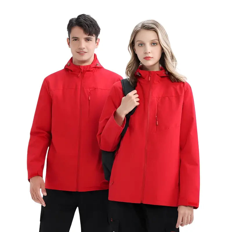Lightweight waterproof rain jacket