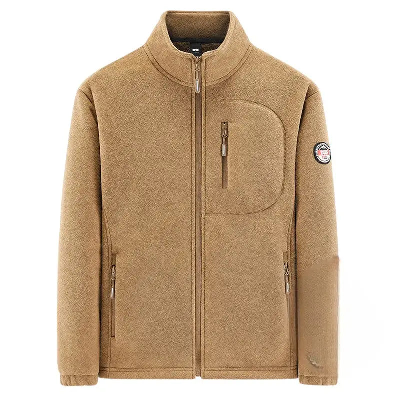 Navy fleece jacket