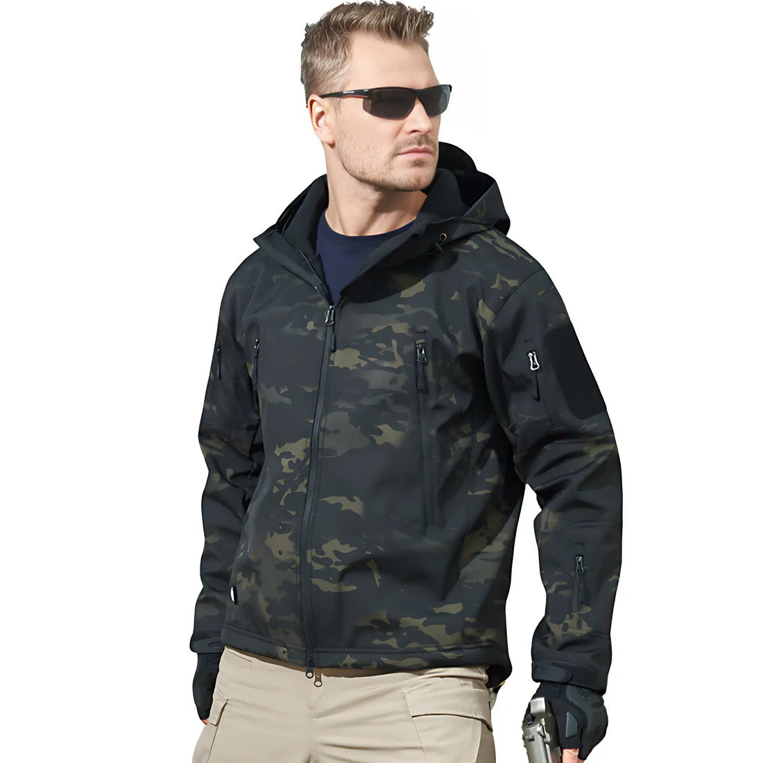 Tactical softshell jacket