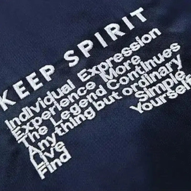 Navy military jacket