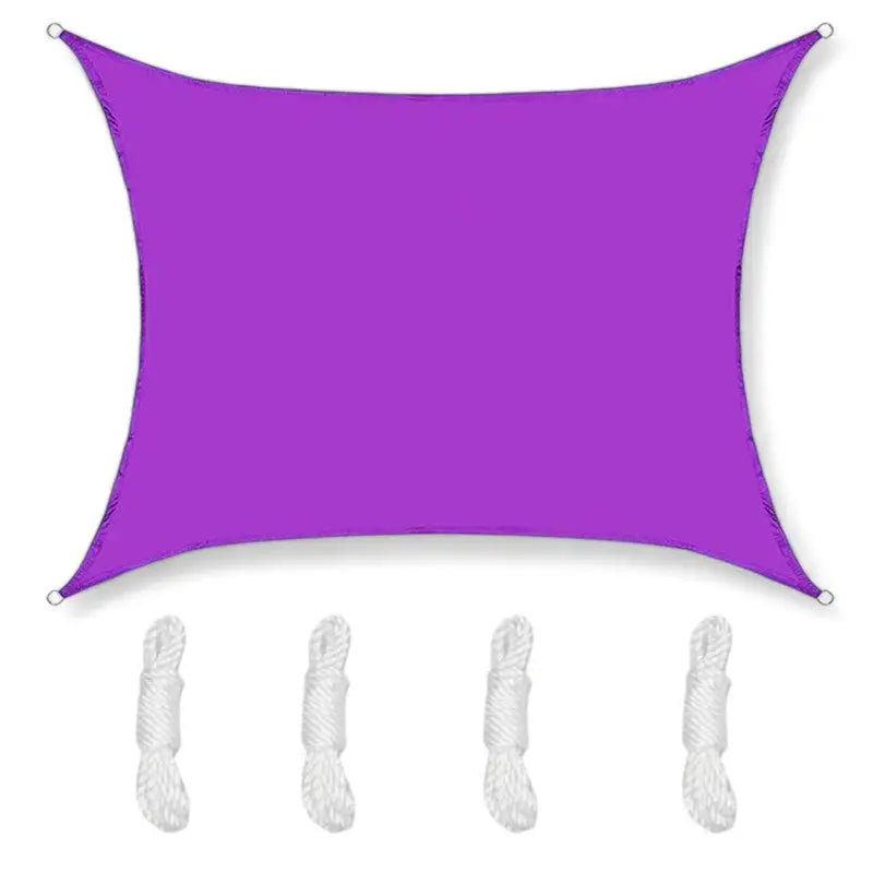 Rectangular shade sail