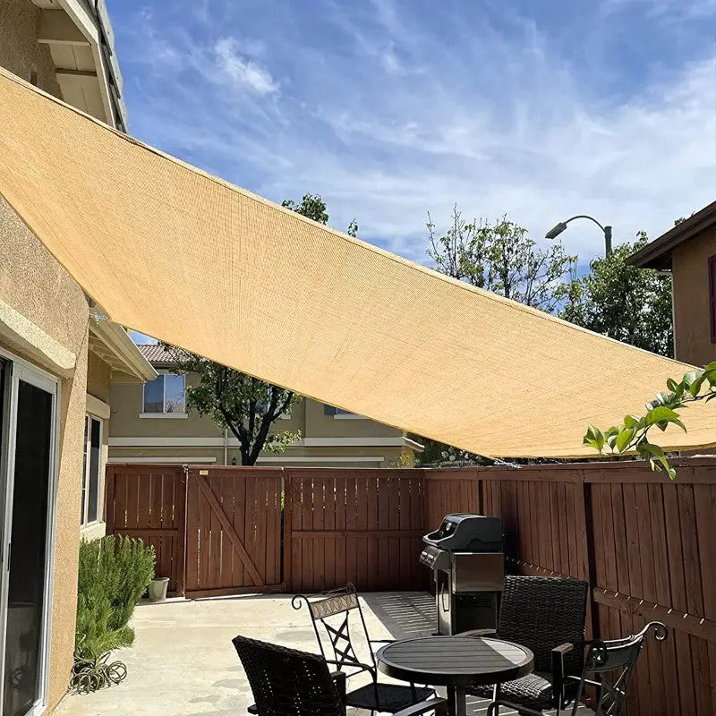 Rectangular shade sail