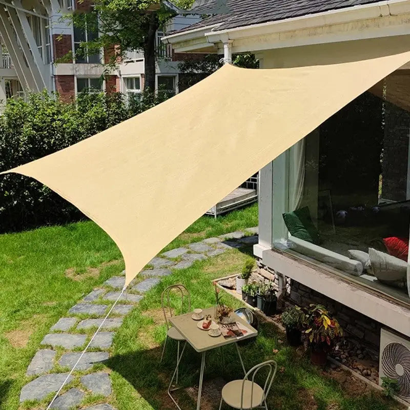 Rectangular shade sail