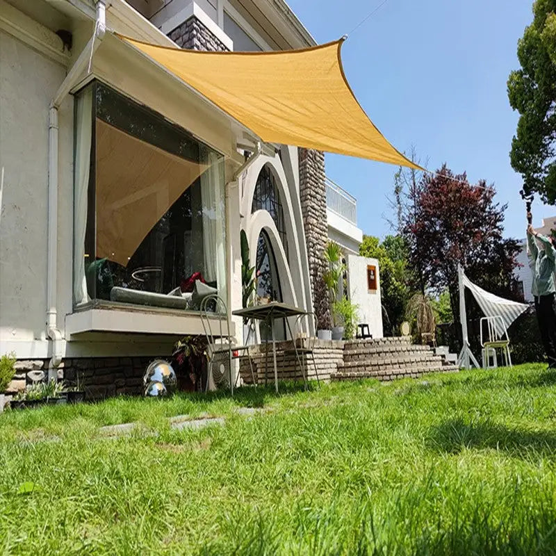 Rectangular shade sail