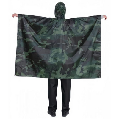 waterproof multi purpose rain poncho