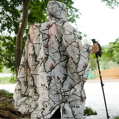 Waterproof poncho multifunctional